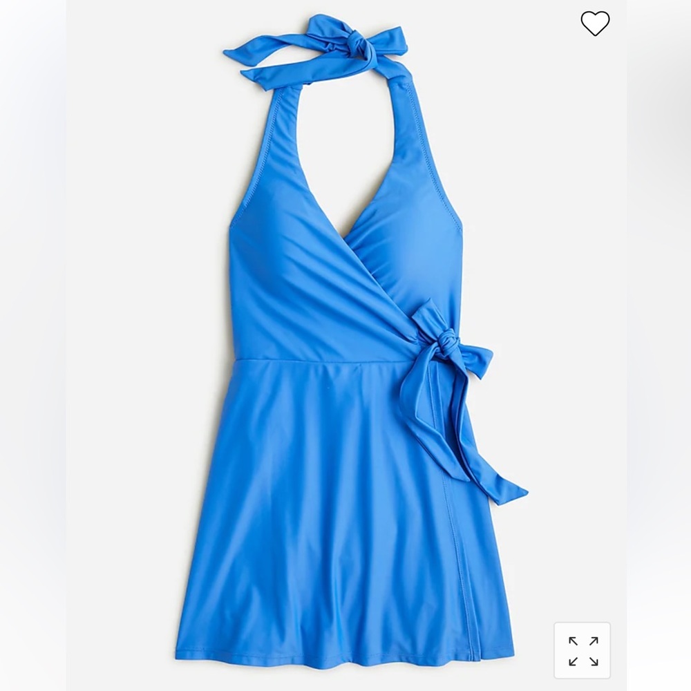 J.Crew halter swim dress